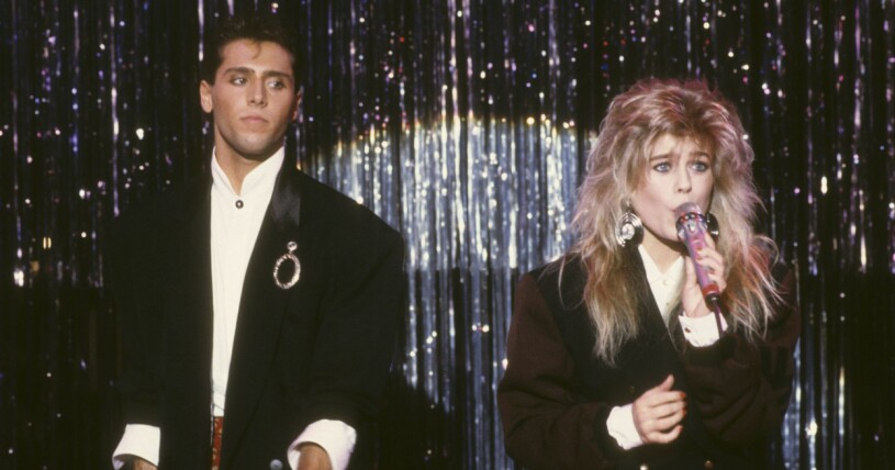 Emilio Ingrosso och Pernilla Wahlgren, 1986. Foto: Emilio Ingrosso och Pernilla Wahlgren