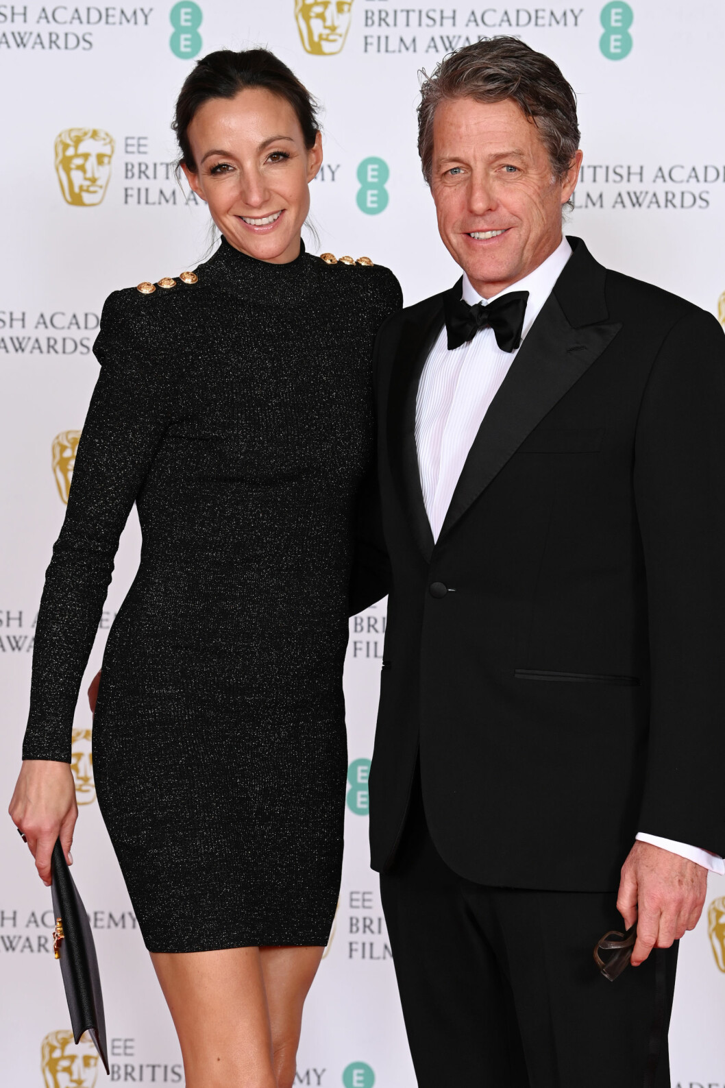 Anna Eberstein och Hugh Grant på röda mattan tidigare i år. Anna Eberstein och Hugh Grant på röda mattan tidigare i år.