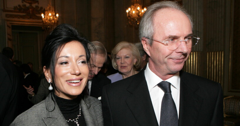 Sven-Göran Eriksson och Nancy Dell'Olio bröt upp 2006. Sven-Göran Eriksson och Nancy Dell'Olio