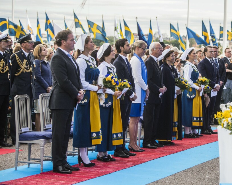Kungafamiljen Sollidenscenen Skansen Nationaldagen