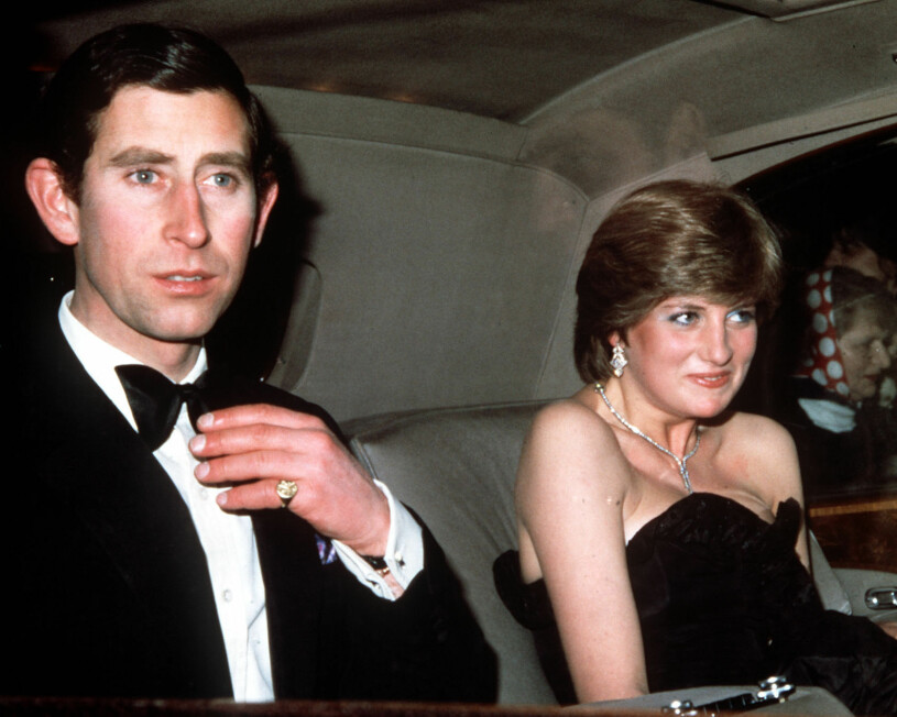 Prins Charles Lady Diana Spencer Prinsessan Diana 1980