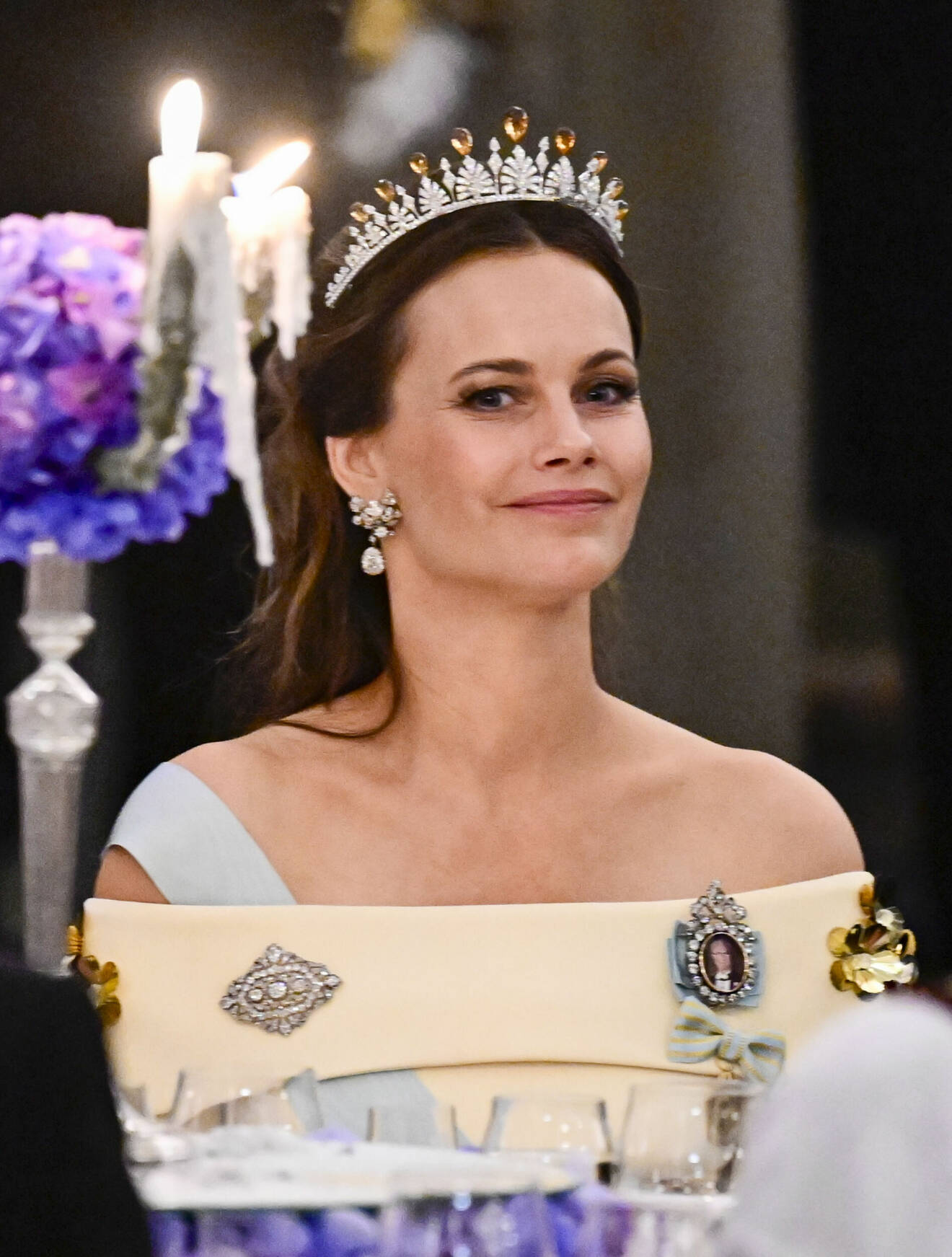Prinsessan Sofia under kungens jubileumsbankett