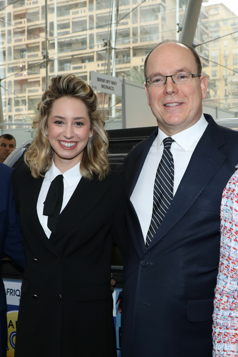 Albert och dottern Jazmin Grace Grimaldi har idag en bra relation. Foto: TT