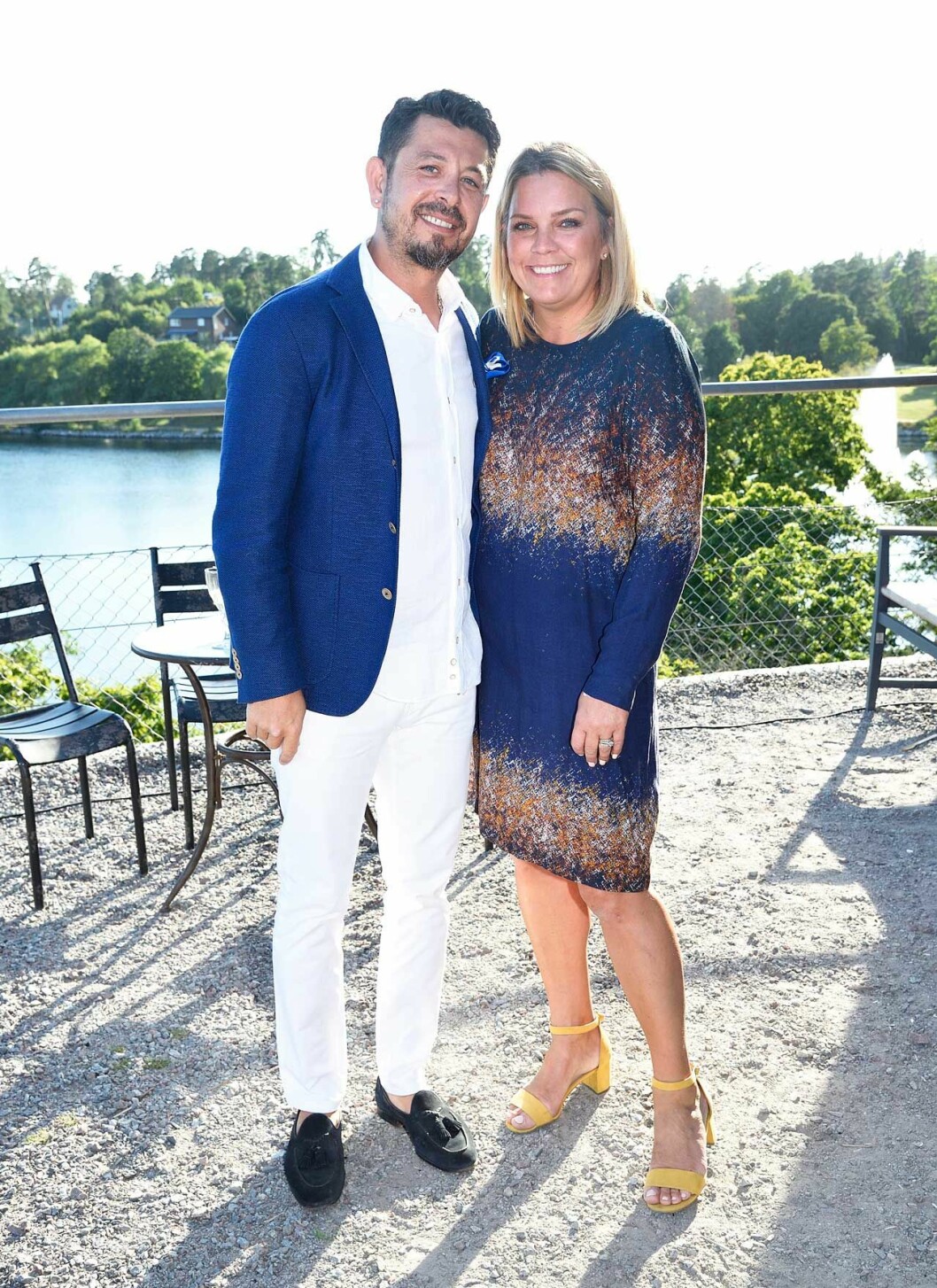 Nina Emre, ägare av Edsvikens Gelateria, med maken Yunus Emre. Nina Emre, ägare av Edsvikens Gelateria, med maken Yunus Emre.