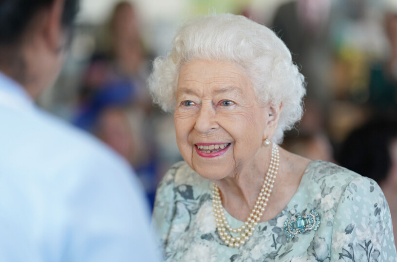 Elizabeth ser pigg ut trots den extrema värmen i Storbritannien. Drottning Elizabeth 2022