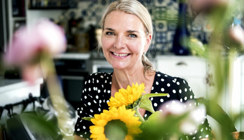 Monika Ahlberg som driver det hyllade caféet på Thielska galleriet. Drottning Silvia lunchade Café Monika Ahlberg Thielska galleriet Stockholm lunch väninnorna