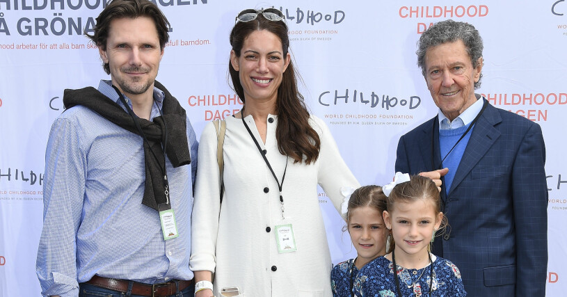 Patrick Sommerlath och Maline Sommerlath med barnen Chloé Sommerlath, Anaïs Sommerlath och Walther Sommerlath gästade tillsammans Childhood-dagen på Gröna Lund den 27 maj 2016. Det är senaste gången Walther fångats på bild på svensk mark. patrick sommerlath walther sommerlath