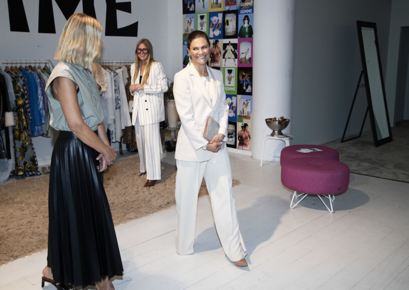 Kronprinsessan Victoria Catarina Midby Svenska Moderådet Sustainable Fashion Hub