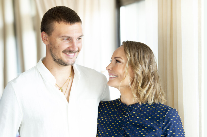 Erik och Carina berg har två barn ihop. Carina Berg Erik Berg