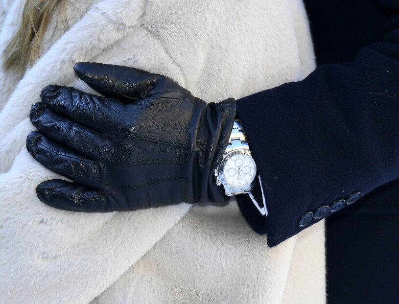 Prins Daniel klocka, armbandsur, Kronprinsessan Victorias namnsdag firades traditionsenligt på Borggården vid Stockholms slott, 2023