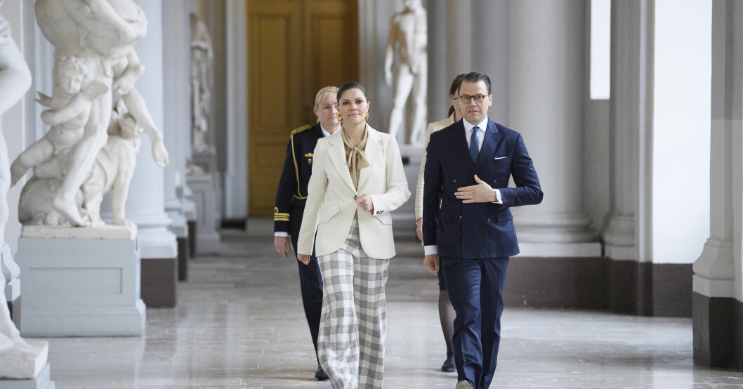 Kronprinsessan Victoria och prins Daniel jobbar ofta tillsammans. kronprinsessan victoria prins daniel