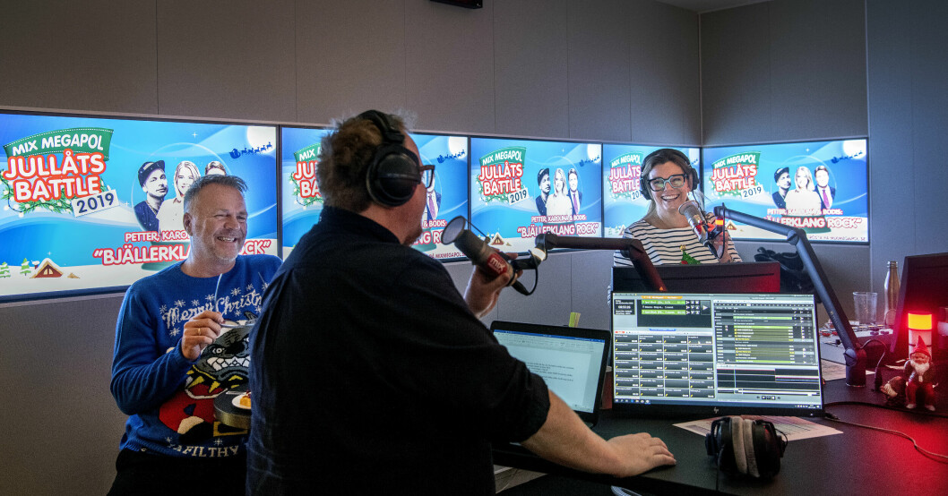 Gry Forssell älskar att göra radio. Gry Forssell