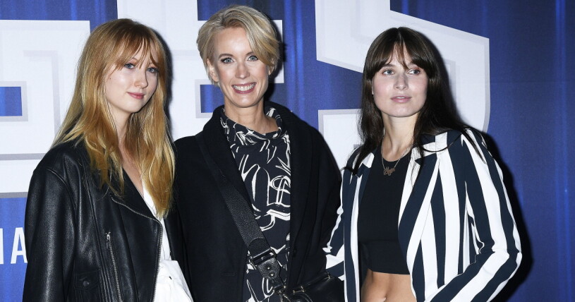 Mika Östergren med mamma Jenny Strömstedt och bonussystern Maja Strömstedt. Mika Östergren, Jenny Strömstedt och Maja Strömstedt