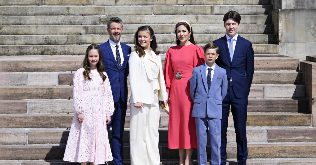 Mary, Frederik, Isabella och Christian