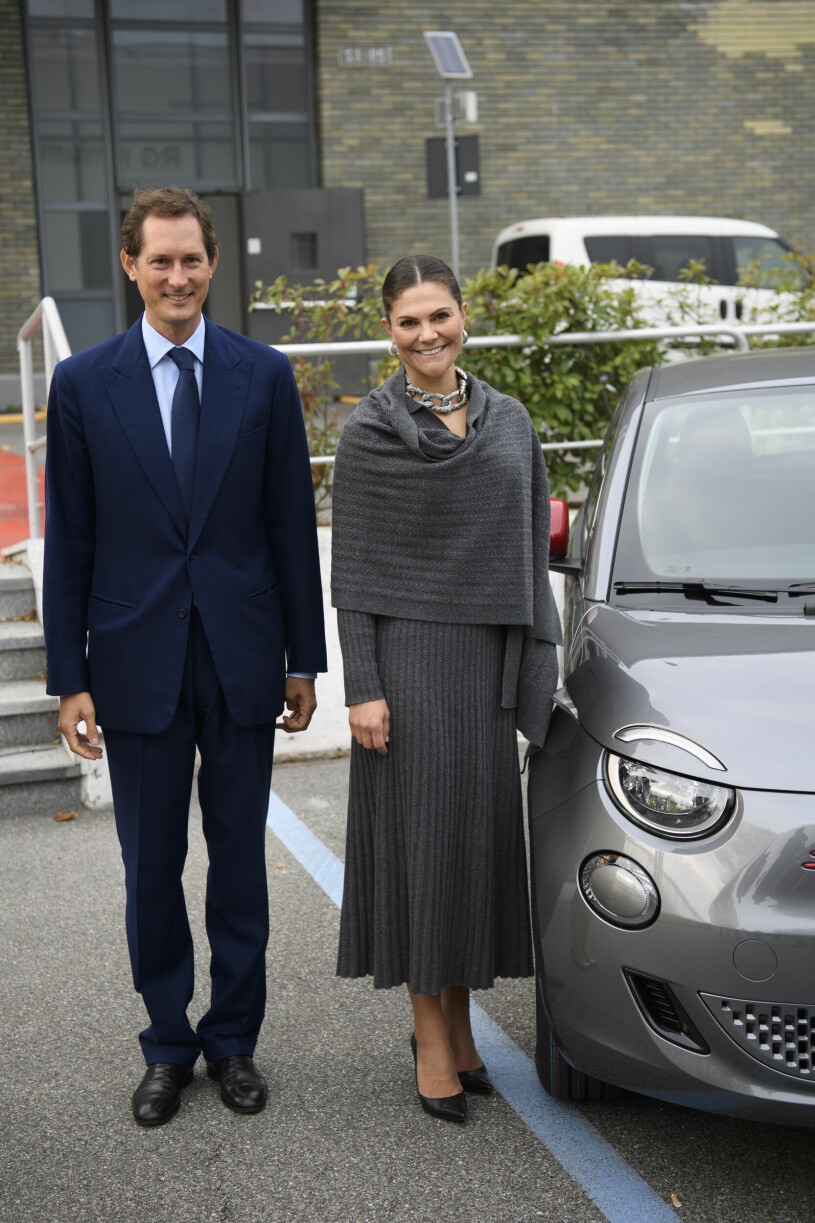 Kronprinsessan Victoria i Turin, Italien