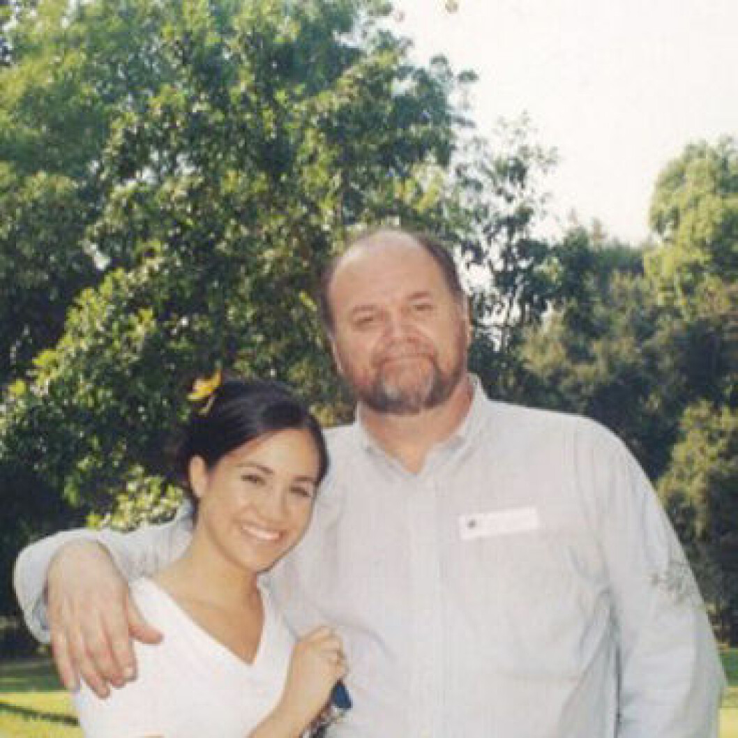 Meghan och pappa Thomas – under lyckligare dagar.