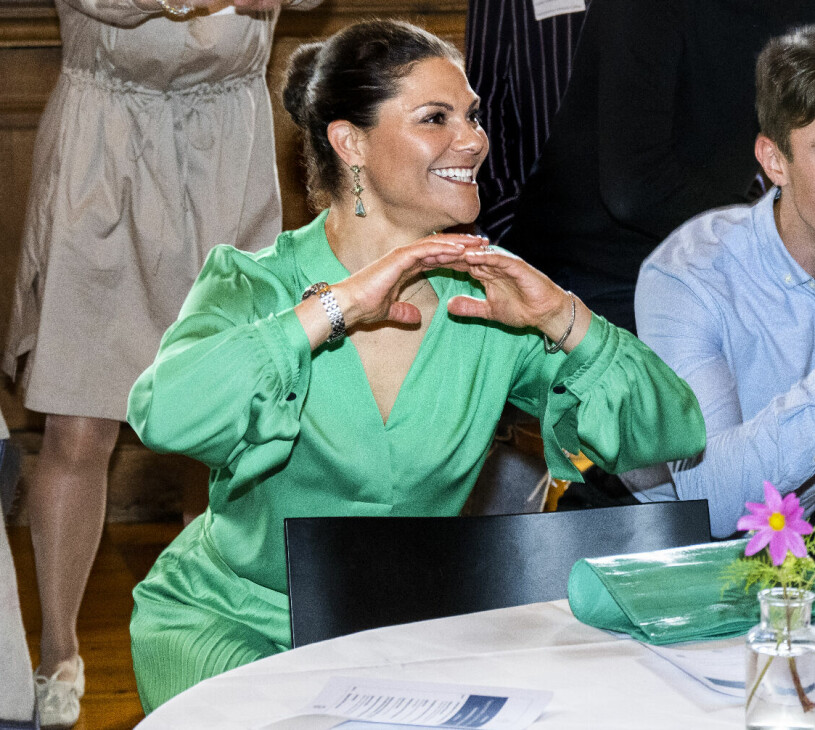 Rörelseglädje – The Royal Way. Kronprinsessan Victoria vid Seminarium om fysisk hälsa på Kungliga slottet