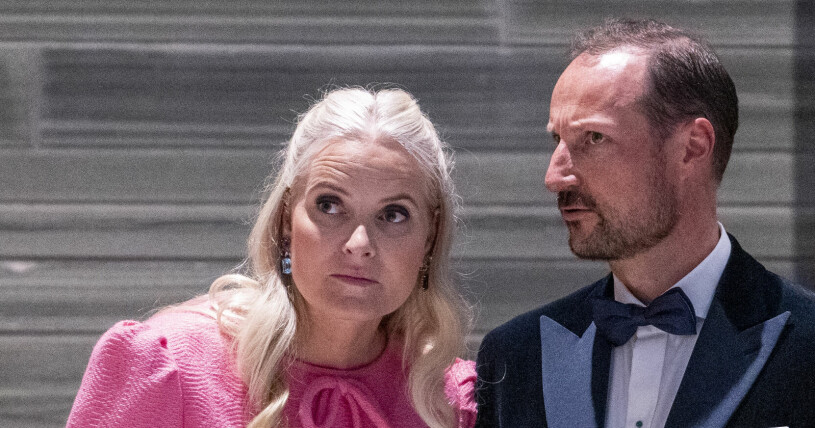 Mette-Marit och Haakon. Kronprinsessan Mette-Marit och kronprins Haakon