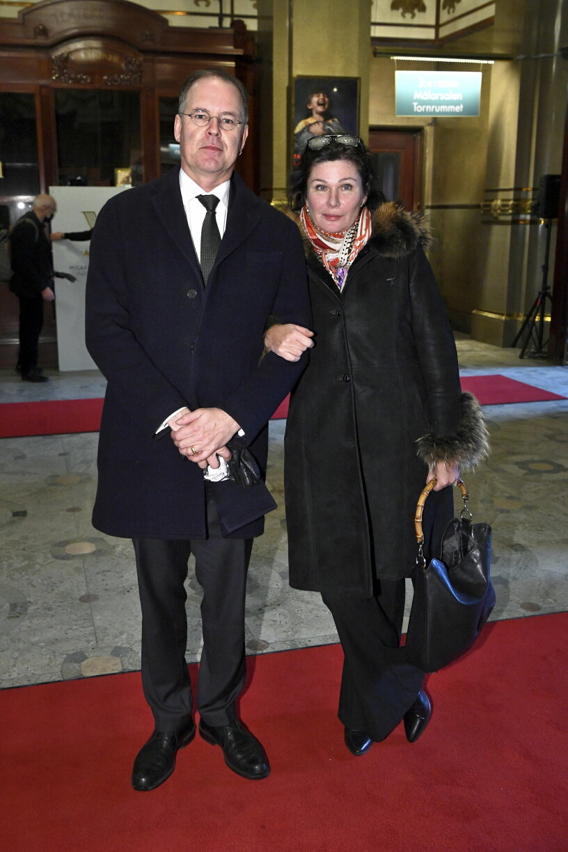 Anders Borg och Dominika Peczynski. Anders Borg och Dominika Peczynski