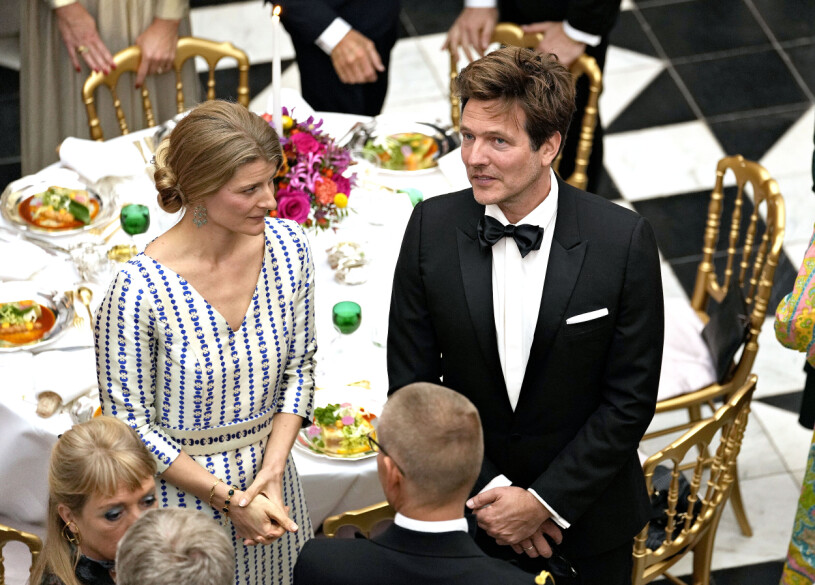 Regissören Thomas Vinterberg med Danmarks kulturminister Ane Halsboe-Jørgensen. Regissören Thomas Vinterberg Danmarks kulturminister Ane Halsboe-Jørgensen Middag Fredensborgs slott