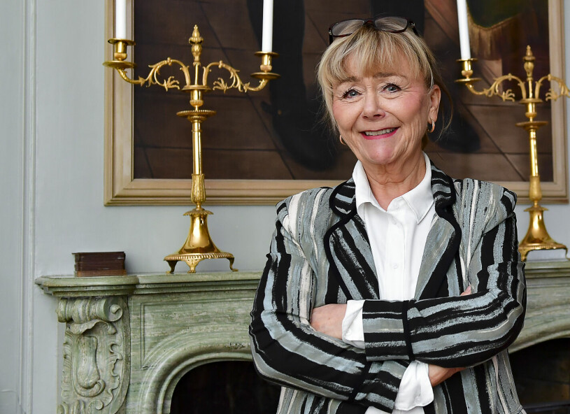 Landshövding Beatrice Ask får kungliga lunchgäster. Södermanlands landshövding Beatrice Ask på residenset