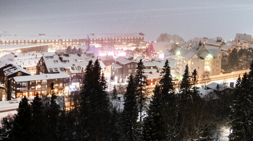 Kungligt besök i Åre. Skidorten Åre