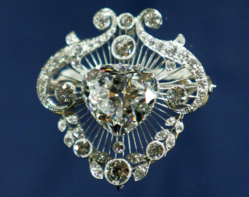 Cullinan diamanten som drottning Elizabeth bar