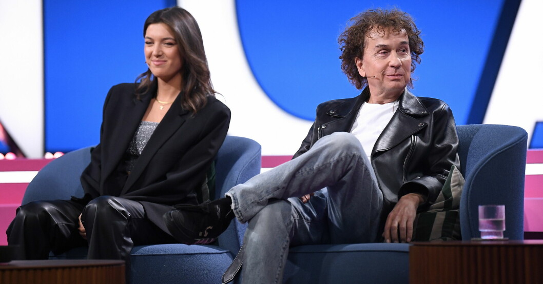 I höstas fick vi en oväntad glimt av Magnus Ugglas dotter Agnes! Agnes Uggla och Magnus Uggla gäster Bianca Ingrossos talkshow