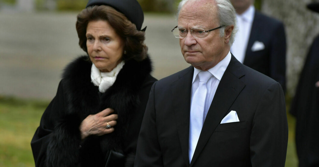 Kungen och Silvia i sorg: Nära väninnan har gått bort