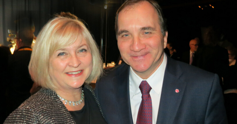 Ulla Löfven och Stefan Löfven har varit gifta sedan 2003. FOTO: Ulla Löfven och Stefan Löfven