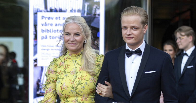 Mette-Marit och Marius Borg Høiby