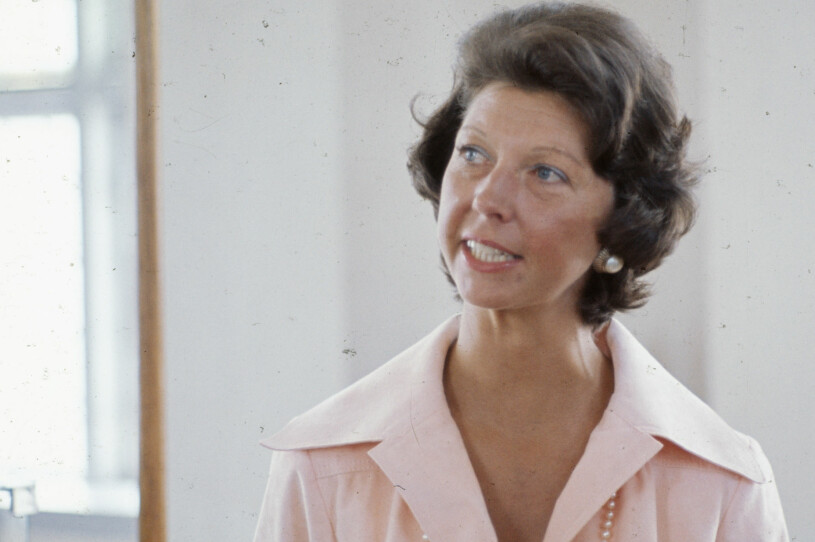 Désirée är näst yngsta Hagasessan, här på en bild från 1970-talet. Prinsessan Désirée Kungens syster Hagasessorna