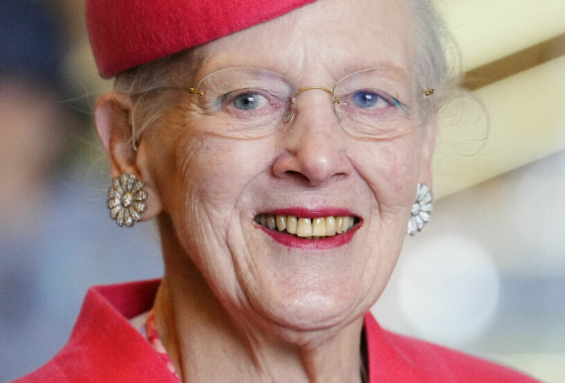 Drottning Margrethe. Nu väntar operation och en lång rehabilitering. Drottning Margrethe