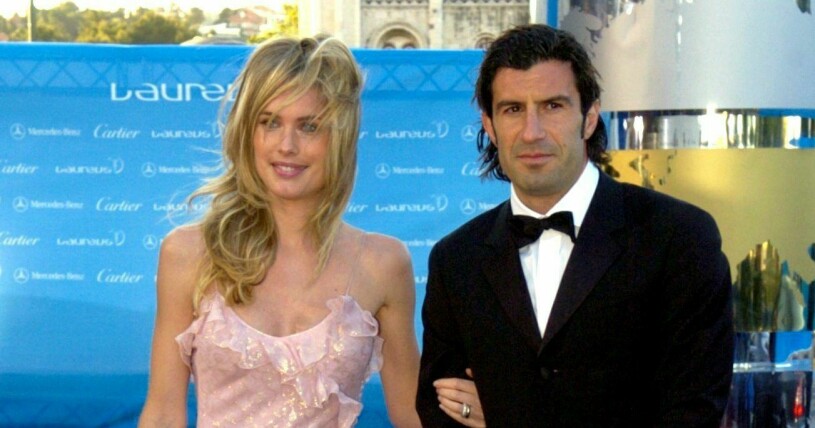 Helen Svedin och Luis Figo har varit ett par sedan mitten av 90-talet.