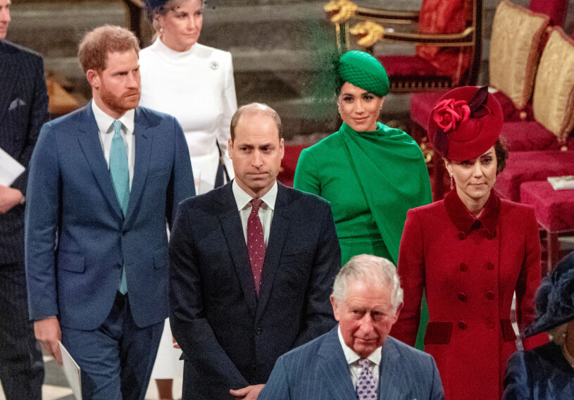 Prinsarnas relation är fortsatt komplicerad.