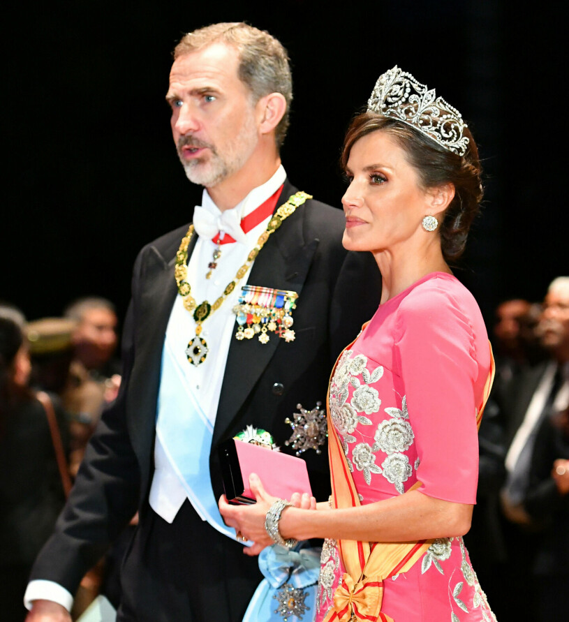 Kung Felipe och drottning Letizia, snart på väg till Stockholm. Spaniens kungapar Kung Felipe Drottning Letizia