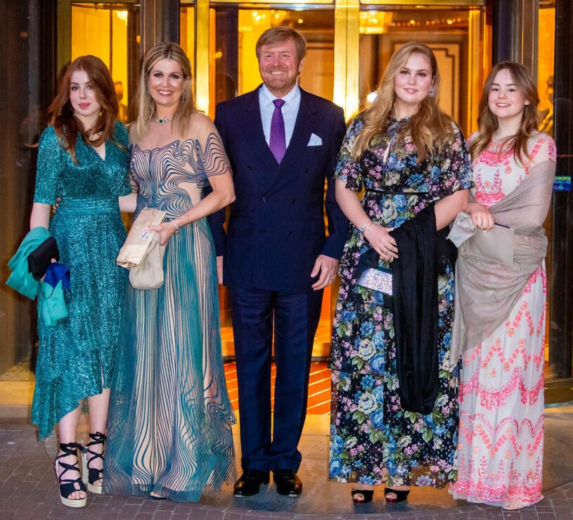 Den holländska kungafamiljen. Den holländska kungafamiljen.