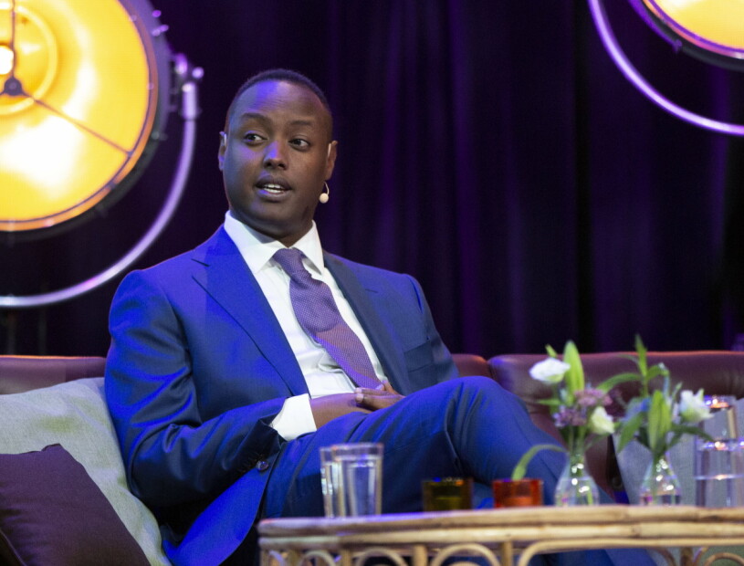 Ahmed Abdirahman, grundare av The Global Village och Järvaveckan, Ahmed Abdirahman som gästade Haga slott, han är grundare av The Global Village och Järvaveckan,