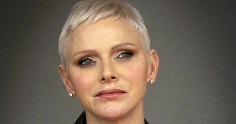 Så här har vi inte sett furstinnan på länge. Furstinnan Charlene