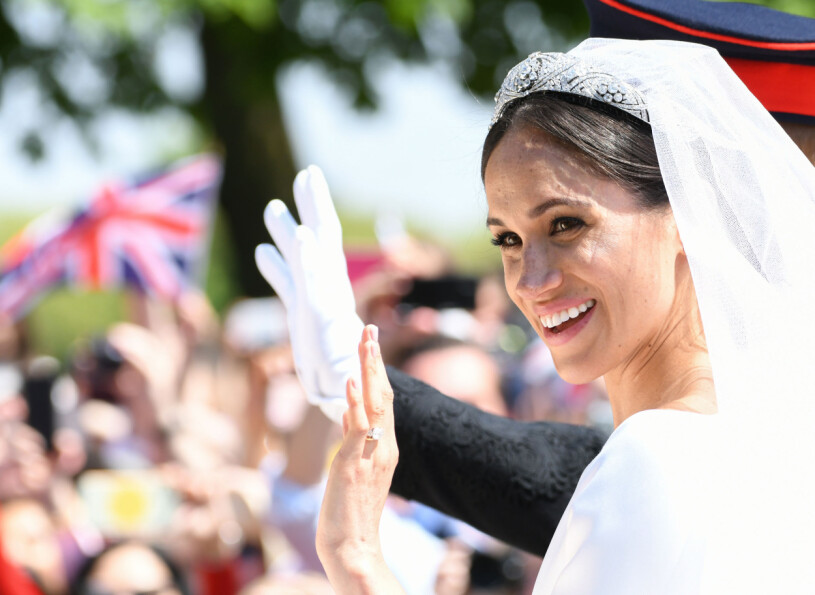 Meghans första dag som en kunglig. Bara 18 månader senare var allting över. Meghan Markle som brud Bröllopet 2018