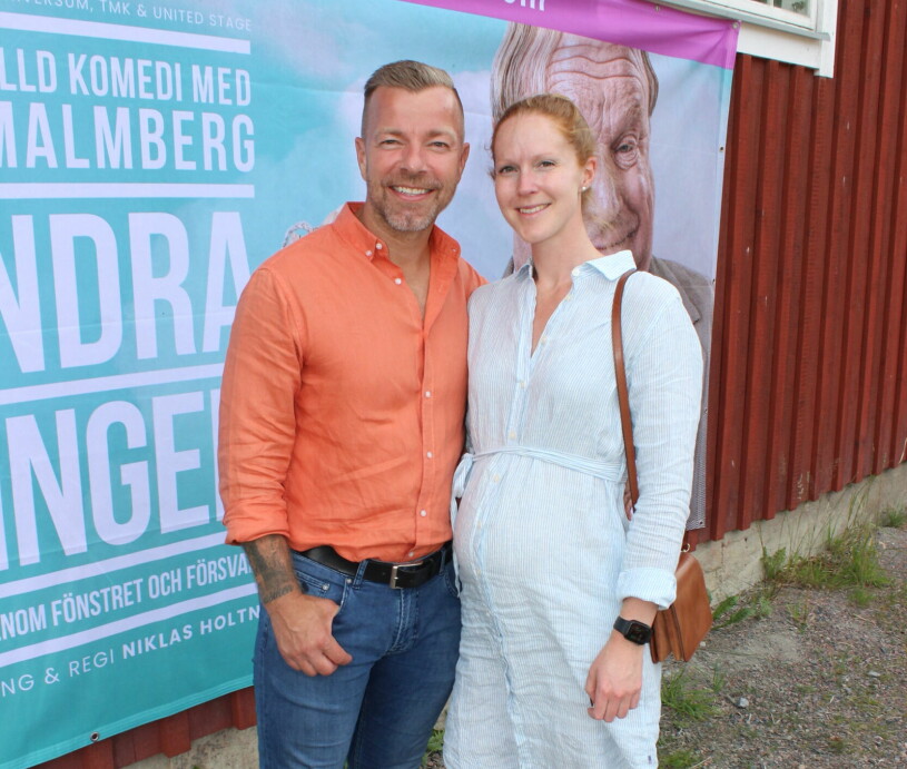 Casper Janebrink och Therese Andersson. Casper Janebrink och Therese Andersson