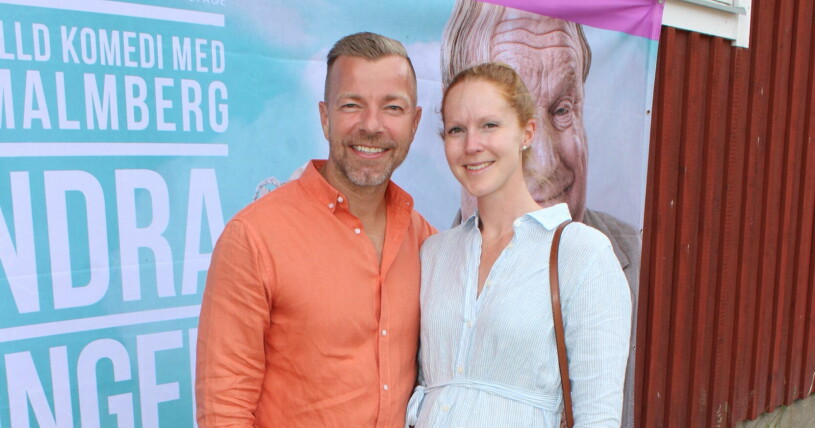 Casper Janebrink och Therese Andersson välkomnade en son tidigare i år. Casper Janebrink och Therese Andersson