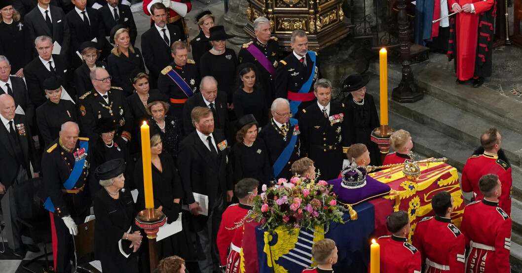 Drottning Elizabeths begravning