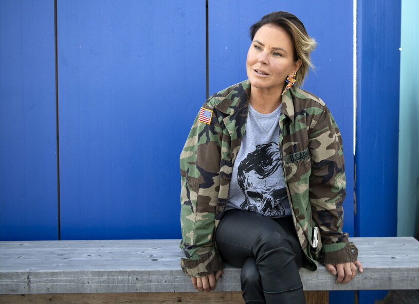Magdalena Graaf medverkade i den första säsongen av programmet. Magdalena Graaf under en pressträff med anledning av nya reality-serien "The Island"
