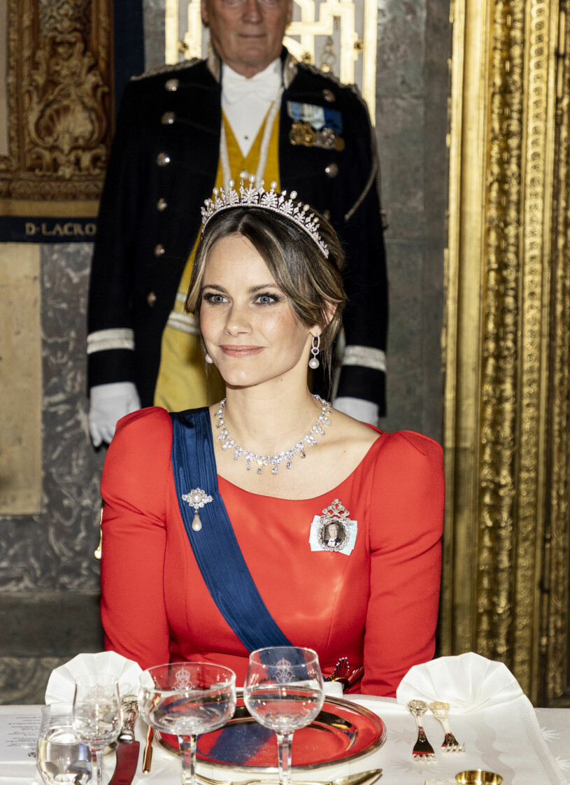 Sofia strålade under galamiddagen! Prinsessan Sofia