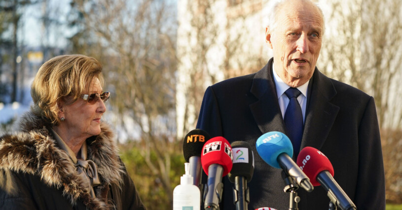 Kung Haralds uttalande i Gjerdrum den 3 januari lämnade ingen oberörd. kung harald drottning sonja