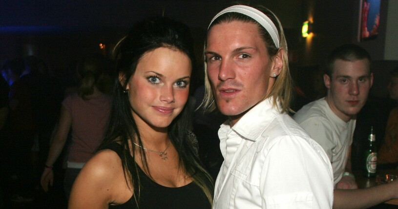 Så här var det länge sedan vi såg Sofia! I nattvimlet med Gregory Nanderöd, 2005. Sofia Hellqvist och Greg Nanderöd