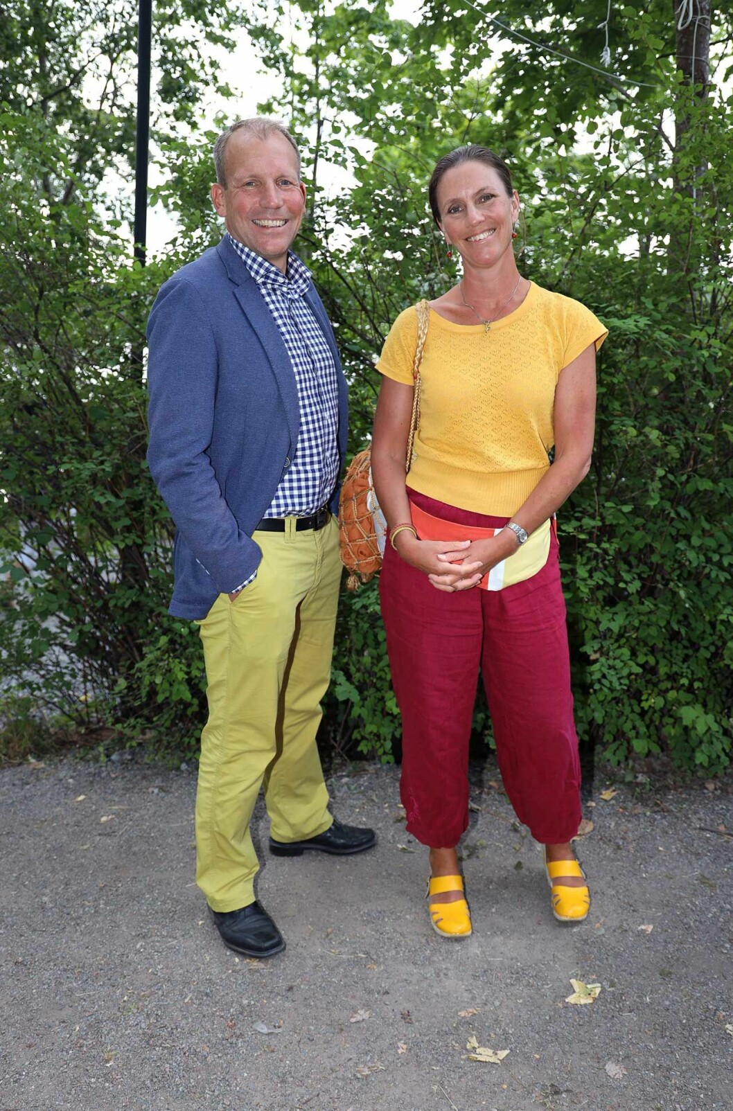 Jesper Larsson, vd för Kulturhuset Stadsteatern, med fru Klara Önnerfält. Jesper Larsson, vd för Kulturhuset Stads- teatern, med fru Klara Önnerfält.