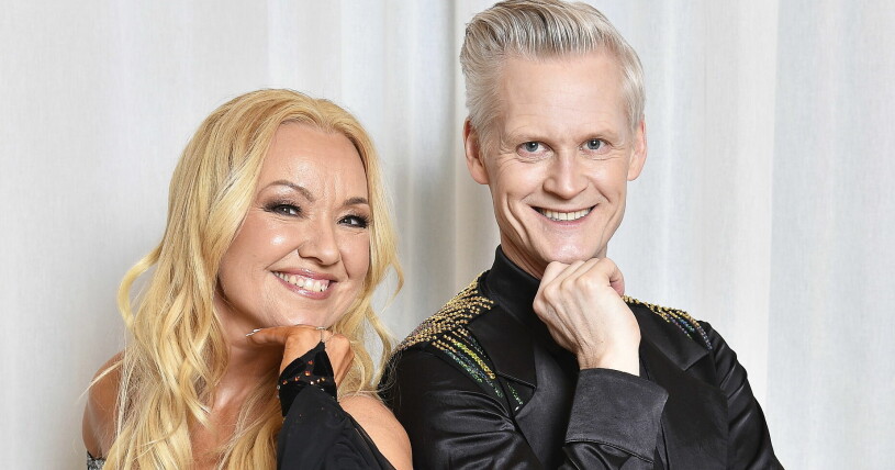 Henrik Fexeus dansar med Malin Watson i <span class=" italic" data-lab-italic_desktop="italic">Let's dance</span>.