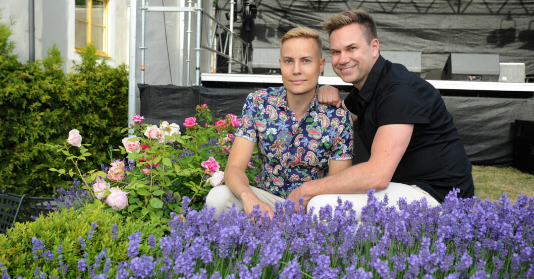 Henrik Alsterdal och Anders Pihlblad har varit tillsammans i 14 år. Henrik Alsterdal och Anders Pihlblad